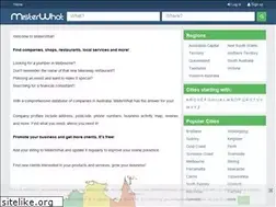 Sites similar to misterwhat-au.com