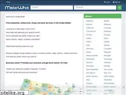 Sites similar to misterwhat.com