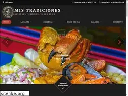 Sites similar to mistradiciones.com