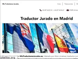 Sites similar to mistraductoresjurados.es