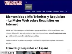 Sites similar to mistramitesyrequisitos.com