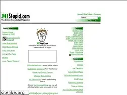 Sites similar to mistupid.com
