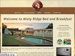Sites similar to mistyridge.co.za
