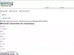 Sites similar to mitchellchevroletwv.com