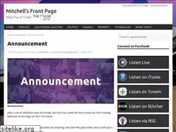 Sites similar to mitchellsfrontpage.com