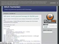 Sites similar to mitchvanhelden.blogspot.com