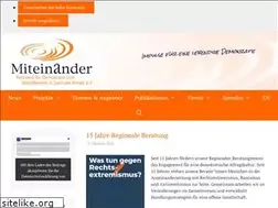 Sites similar to miteinander-ev.de