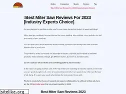 Sites similar to mitersawreview.com