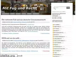 Sites similar to mitfugundrecht.de