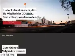 Sites similar to mitglied-werden.cdu.de