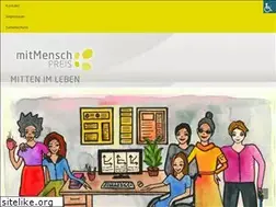 Sites similar to mitmenschpreis.de