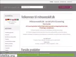 Sites similar to mitnavneskilt.dk