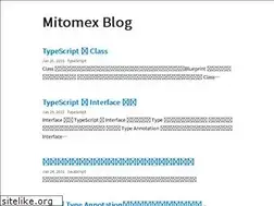 Sites similar to mitomex.blog