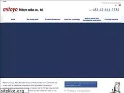 Sites similar to mitoyo-corp.co.jp