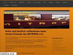 Sites similar to mitropa-freunde.de