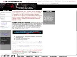 Sites similar to mitsubishitechinfo.com