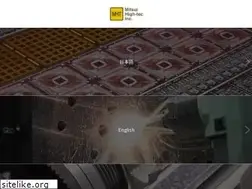 Sites similar to mitsui-high-tec.com