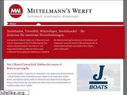 Sites similar to mittelmannswerft.de