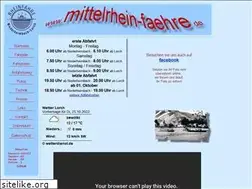 Sites similar to mittelrhein-faehre.de
