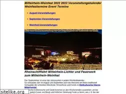 Sites similar to mittelrhein-weinfest.de
