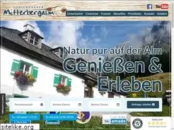 Sites similar to mitterbergalm.at