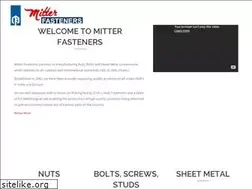 Sites similar to mitterfasteners.com
