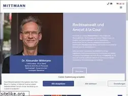 Sites similar to mittmann-law.de