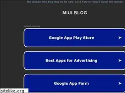 Sites similar to miui.blog