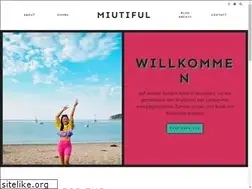 Sites similar to miutiful.de