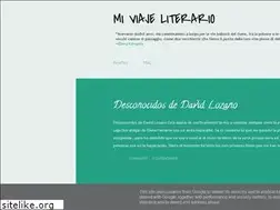 Sites similar to miviajeliterario.blogspot.com