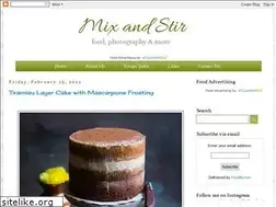 Sites similar to mix-and-stir.com