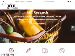 Sites similar to mix-research.com