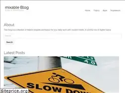 Sites similar to mixable.blog