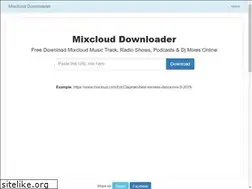 Sites similar to mixclouddownloader.net