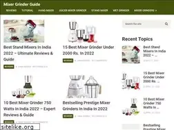 Sites similar to mixergrinderguide.in