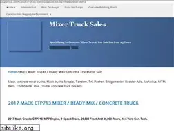 Sites similar to mixertrucksales.com