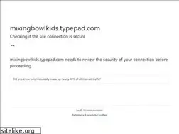 Sites similar to mixingbowlkids.typepad.com