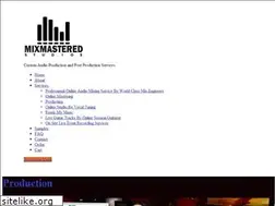 Sites similar to mixmasteredstudios.com
