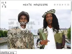 Sites similar to mixtemagazine.com