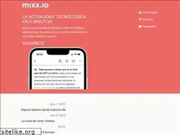 Sites similar to mixx.io