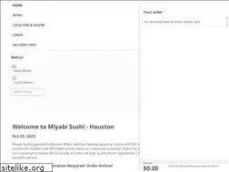 Sites similar to miyabisushihouston.com