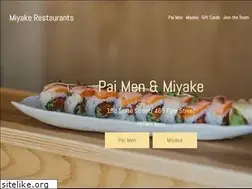 Sites similar to miyakerestaurants.com