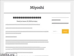 Sites similar to miyoshinavi.jp