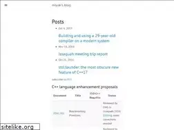 Sites similar to miyuki.github.io