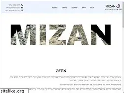 Sites similar to mizan.co.il
