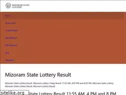 Sites similar to mizoramlottery.in