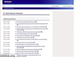 Sites similar to mizuhobank.co.id