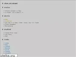 Sites similar to mizukami.sh