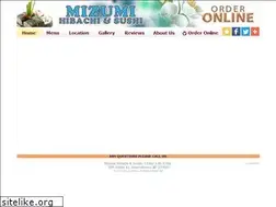 Sites similar to mizumihibachisushi.com