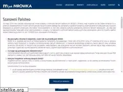 Sites similar to mjakmrowka.pl